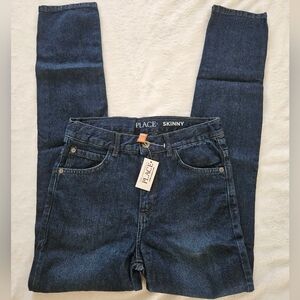 Place Deep Blue Wash Skinny Jeans Size 14 Slim